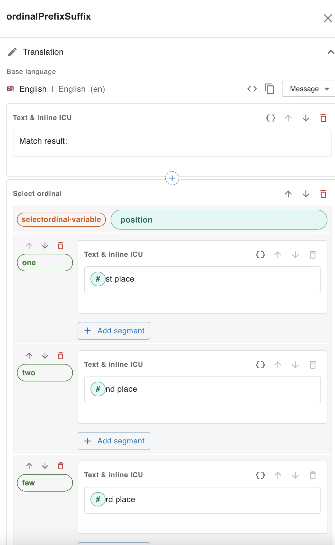 Translation workspace screenshot